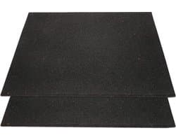 Bodo® 2 x Anti Trillingsmat Wasmachine en droger - 60x60x2cm