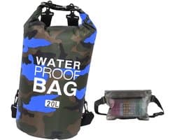 Pakzak, drijvende droogrugzak, strandtas, lichte droogzak voor strand, boottochten, vissen, kajakken, zwemmen, rafting, camping, 5 l, 10 l, 15 l, 20 l, 30 l
