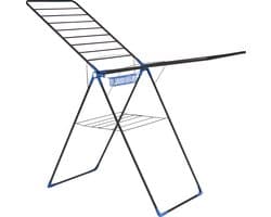 Belinay - Wasrek - Droogrek - Wasrek inklapbaar -Zwart Blauw