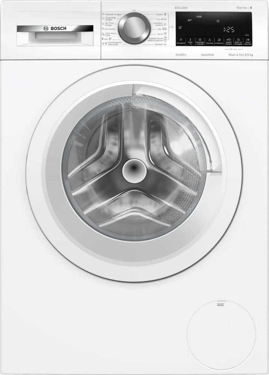 Bosch WNA144V9NL was/droog combinatie — afbeelding 1