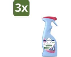 3 x Febreze – Textielspray – Roze Anjers – 375 ml - Textielgeur - Textielverzorging - Geurverwijdering - Textielspray - Roze Anjers