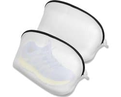 Sander Shop Waszak voor schoenen, 2 waszakken, wasmachine, wasnet met ritssluiting voor wasmachine, netstof, waszakken