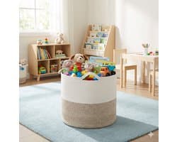 Tilburg Wasmand - Groote Wassorteerder - Speelgoedmand - Opbergmand - Wasmand opvouwbaar - Wasbox - Woon Accessoires - 40l