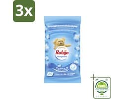 3 x Robijn Droogtrommeldoekjes Morgenfris 20 stuks per verpakking - Grootverpakking - Droogtrommeldoekjes - Wasgoed Drogen - Frisse Geur - Wasgoed Verzorgen - Kleuren Beschermen