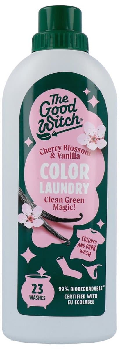 The Good Witch Wasmiddel kleur/zwart 1000 Milliliter — afbeelding 1
