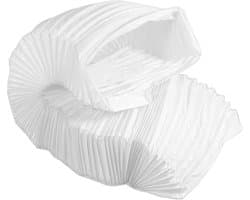 Thijox - Flexibele PVC-ventilatieslang 220 mm x 90 mm - Rechthoekige luchtslang 3 m voor eenvoudige luchtgeleiding in krappe ruimtes