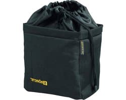 Wasknijperzak - Knijperhouder - Wassen en drogen - Met haak en drain - 17 x 17 cm - Blauw