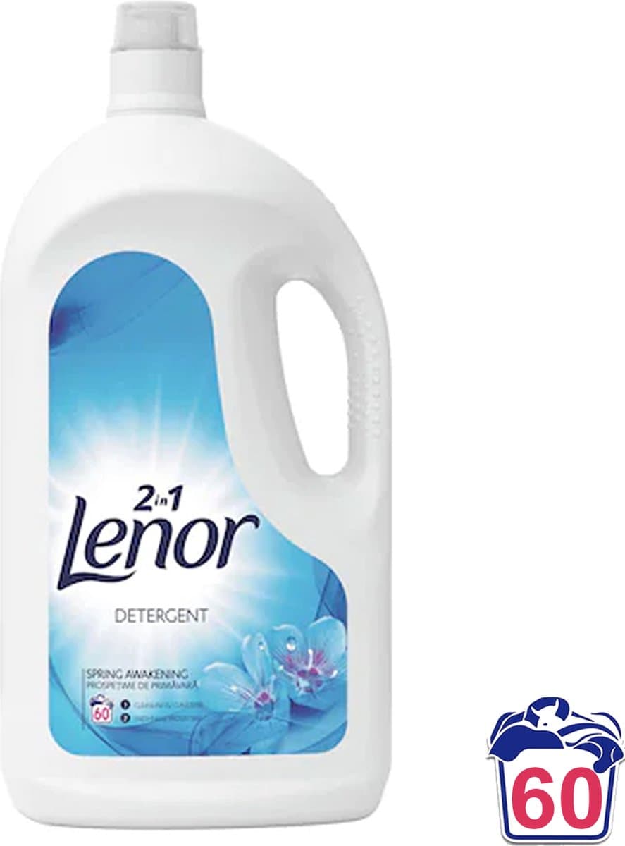 Lenor - 2in1 - Vloeibaar Wasmiddel - 3,3L - 60 Wasbeurten — afbeelding 1