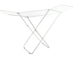 Aqua Laser droogrek | 20 meter drooglengte | opvouwbaar wasrek | wit