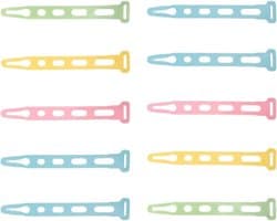 Wasknijpers - Kledingclips - Wassen Drogen - Winddicht Ontwerp - 10 Stuks - Kleurrijk