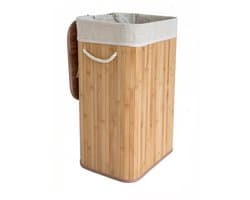 Hoppa! - Wasmand - Wit - Bamboe — afbeelding 1