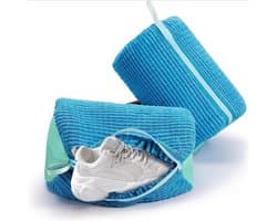 2 Stuks Schoenwaszakken voor de Wasmachine, Herbruikbare Waszakken met Rits, Ideaal voor Sneakers en Schoenen reinigen
