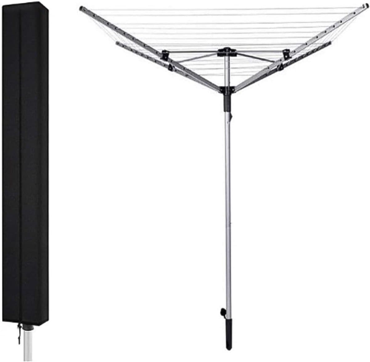 Waterdichte Bescherming voor Droogrek van Oxford Stof - Rotating Clothesline Cover 180x16x16cm - Stof-, Sneeuw- en Zonbescherming — afbeelding 1