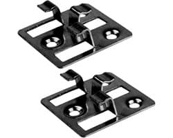 Dailygoods- Fixing Clamps RVS - WPC Clips - Onzichtbare Deck Beugel - Voor Bamboe Houten Vloer - 7-9 mm Hoogte - 100 Stuks - Terrasclips