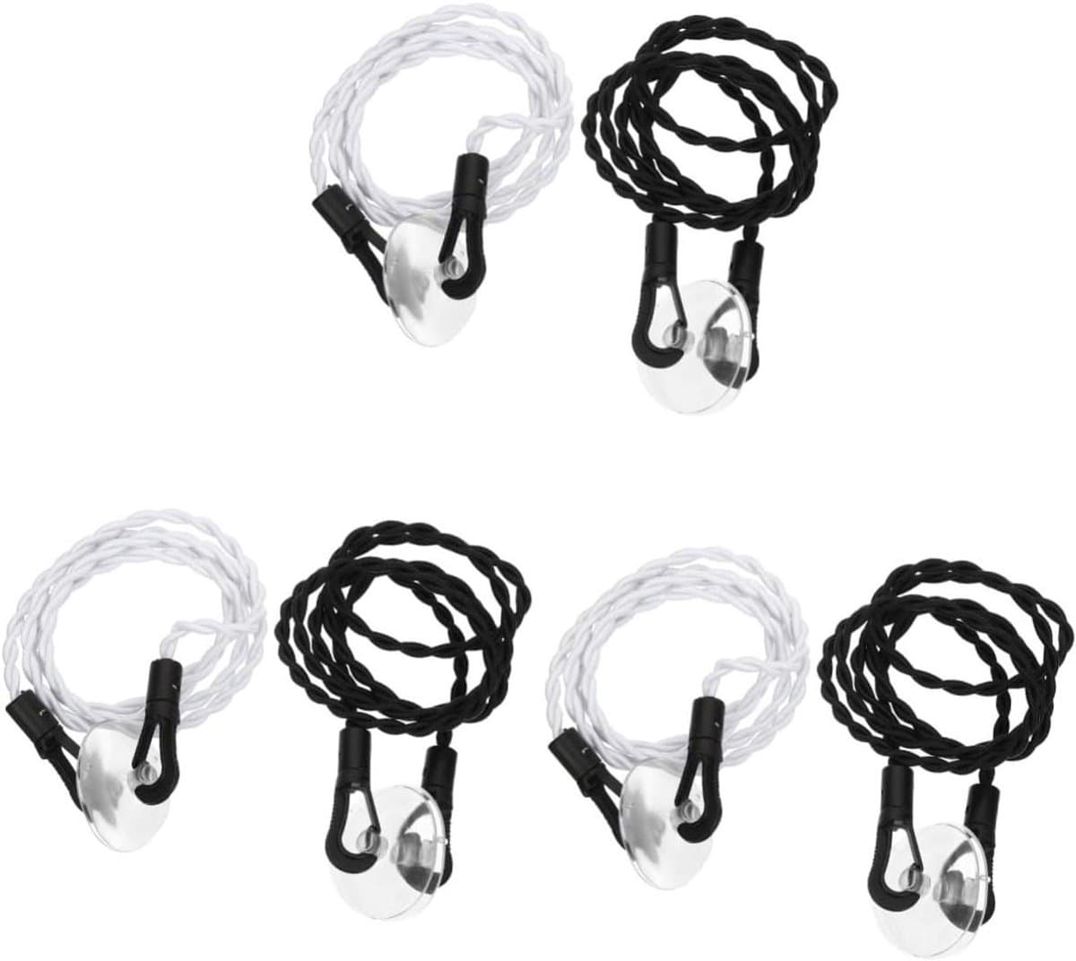Intrekbare Waslijn - Reis Waslijn - Kleding Drogen - Wasknijpers Overbodig - 3 Sets - Zoals Afgebeeld — afbeelding 1