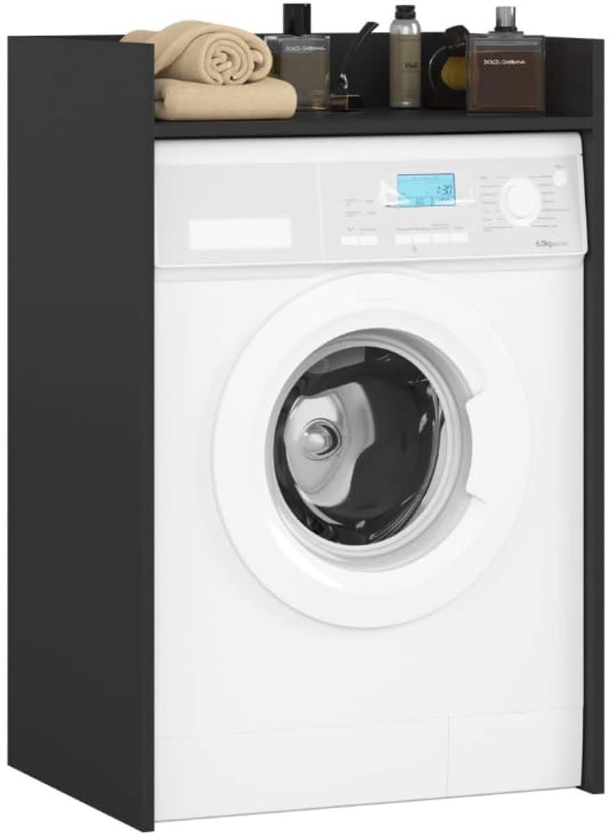 Wasmachine Ombouw - Opbouwmeubel - Kast Wasdroger - Meubel - comfort — afbeelding 1