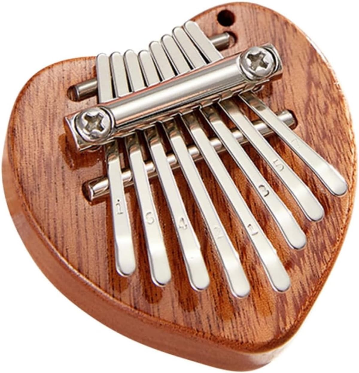 1set Mini Kalimba Piano Houten Piano Voor Muziekliefhebbers Voor Thuisgebruik Geschikt Voor Beginners Draagbaar Multifunctioneel — afbeelding 1