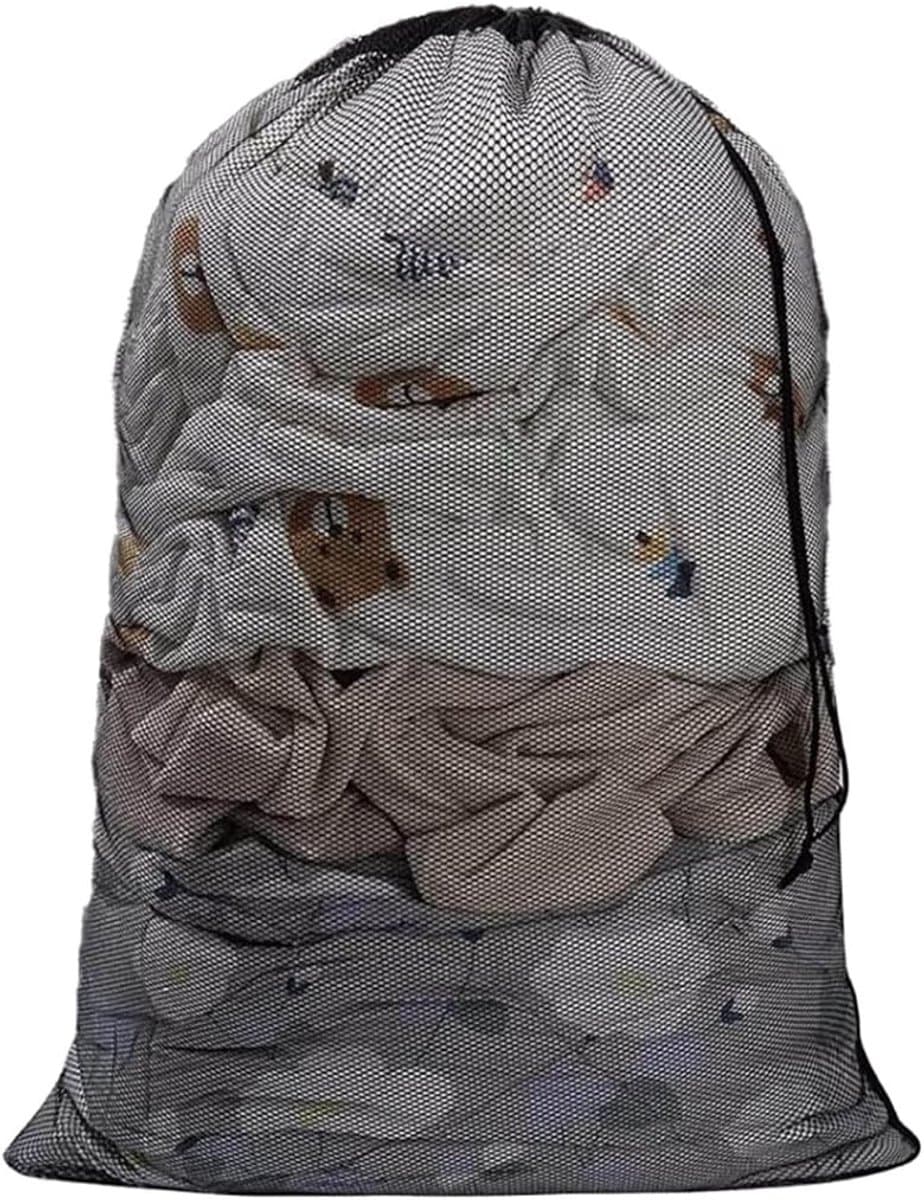 Grote Waszak met Trekkoord voor Wasmachine, Ideaal voor Thuis, Hotel en Reizen - 24x36 Inch, Duurzaam en Ademend Materiaal — afbeelding 1