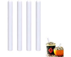 4 stuks diatomeeën droogsticks 15 x 1,3 cm, herbruikbare vochtabsorberende staven van diatomiet voor badkamer, kast, keuken, wasruimte en dagelijks gebruik