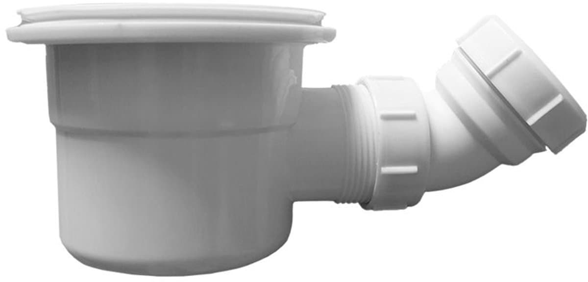 Aica Sifon (116x91 mm) met afvoerslang (300-1000 mm) 90 mm diameter afvoeropening efficiënte afwatering waterdicht en lekvrij milieuvriendelijk polypropyleen — afbeelding 1