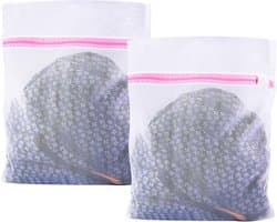 Waszak 2 stuks met ritssluiting - Beha, Reizen, Schoenen, Sokken, Ondergoed, Babykleding - Roze