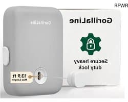 RFWR® Intrekbare waslijn voor binnen en buiten - Heavy Duty kleding drogen met Secure Lock System