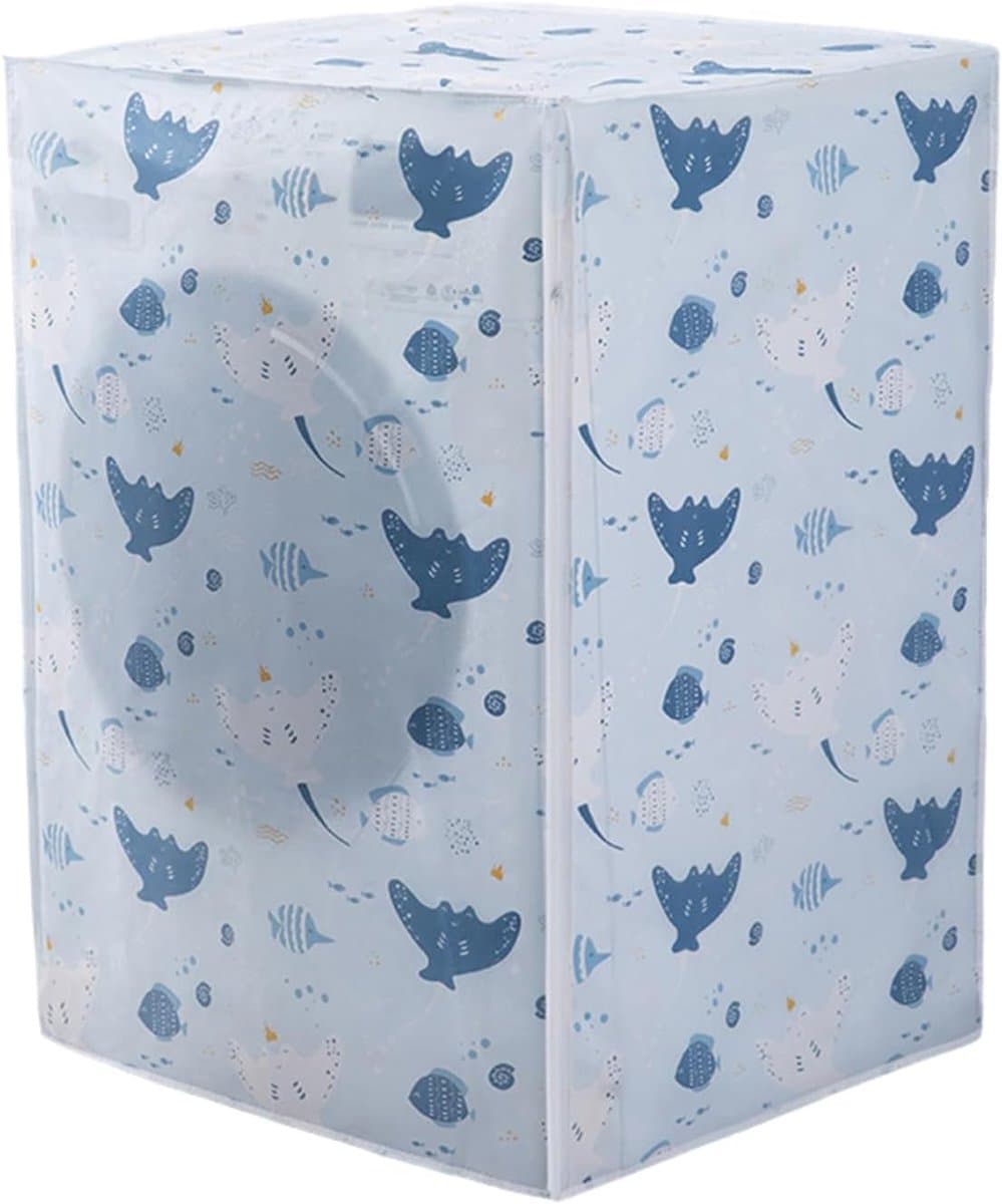 Wasmachinehoes - Stofkap voor Wasmachine - Wasmachineafdekking - Drogerhoes - Stofdicht Trommel Wasmachine Afdekking - Waterdichte Hoes voor Meeste Wasdrogers - Bescherming tegen Stof en Water - 65x75x85CM — afbeelding 1