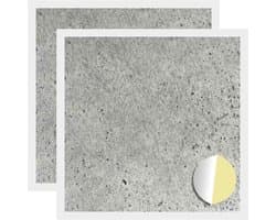 vidaXL - Zelfklevende - schroefcover - 2 - pcs - Beton - Grijs - Ø - 20 - x - 0,5 - mm — afbeelding 1