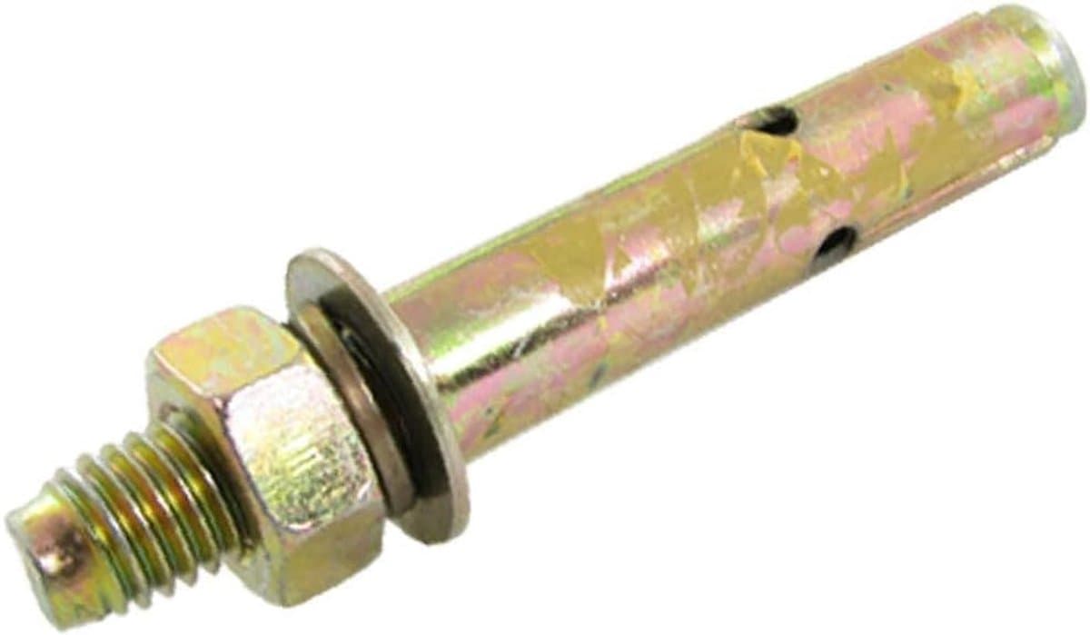 Hulsanker Zeskantmoer - Expansieanker Schroef - Bevestigen Materialen - Conische Metalen Kegel - M12 x 100mm — afbeelding 1