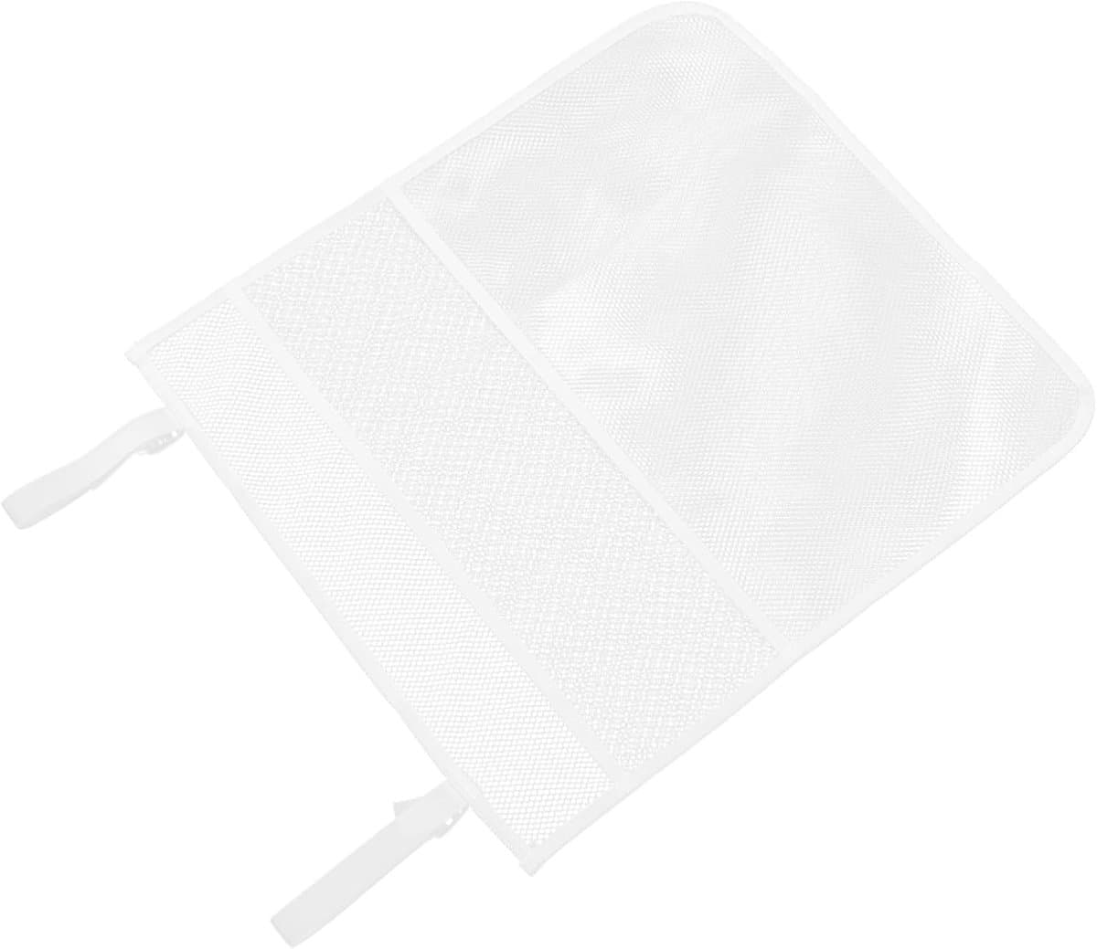 Hangende Opbergzak - Mesh Organizer - Wasknijpers Opbergen - Grote Capaciteit - 45x52cm - Wit — afbeelding 1
