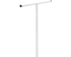 Buiten Droogpaal - Kledingdroger Paal - Kleding Drogen - 7 Lijnen - 81 cm - Wit