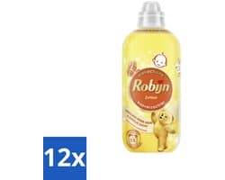 12 x Robijn – Wasverzachter – Zwitsal – 1,1 L - Wasverzachter - Wasgeur - Zwitsal - Vezelbescherming - Slijtagevermindering