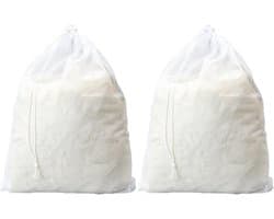 Grote wasnetten van 70 x 90 cm, fijnmazige waszakken voor delicate stoffen, reisopslag en vuilwaszakken