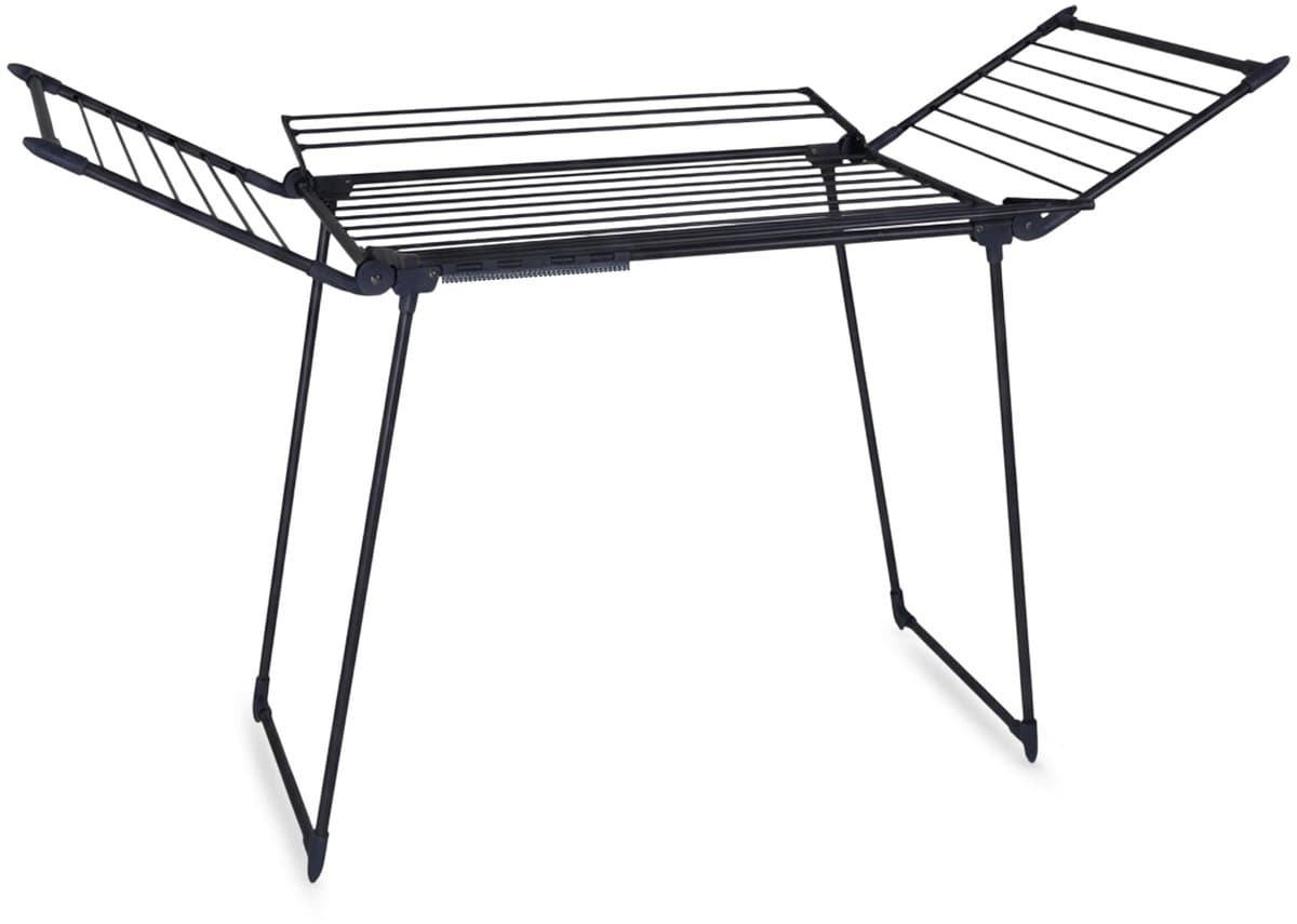 Dailygoods - Extra groot en stabiel droogrek met vleugels - 25 m drooglijnlengte — afbeelding 1