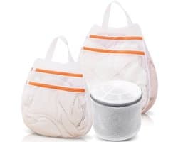 Wäschesack-Wäschenetz-für-Waschmaschine-3er-Set-Wäschebeutel-Waschbeutel-BH-Wäschenetz-Feinwäsche-Netzbeutel-Schutzbeutel-für-Kleidung-Socken-Unterwäsche-Waschzubehör