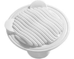 Doucheput Geurfilter - Afvoer Stopper - Nare Geuren Buiten - Zelfsluitend Mechanisme - 7.5 cm Diameter - Wit