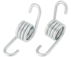 Dailygoods- Voetsteun Gegalvaniseerd - Voetsteunen Motorcross - Voetsteun 1 Paar - Compatibel met 125-530 EXC/EXC-F - Geschikt voor Husqvarna Tc65 2017-2018 - Lichtgewicht 20g - Motorsteunen