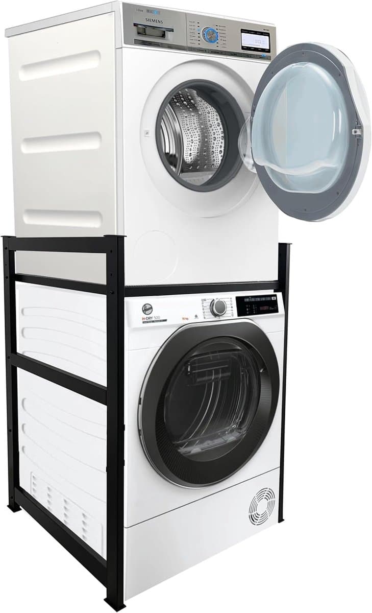 Wasmachine Ombouw - Opbouwmeubel - Kast Wasdroger - Meubel - woonstijl — afbeelding 1
