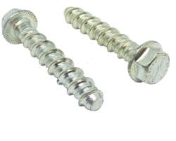 Stalen Schroefanker - Betonanker Verzinkt - Zware Bevestiging - Gelegeerd Staal - 125x200 mm - Zilverkleurig