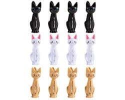 Cosensi - Kledingclips - Windproof Towel Clips - Lichtgewicht en Compact - Diverse Kleuren - Niet-slip Bag Clips - Perfect voor Buitendrogen - 12 S...