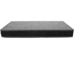 Subwoofer Isolatiepad - Geluidsreducerende Mat - Trillingsdemping Thuis - Schokabsorberende Gel - 42 x 21 x 5.2 cm - Multicolor
