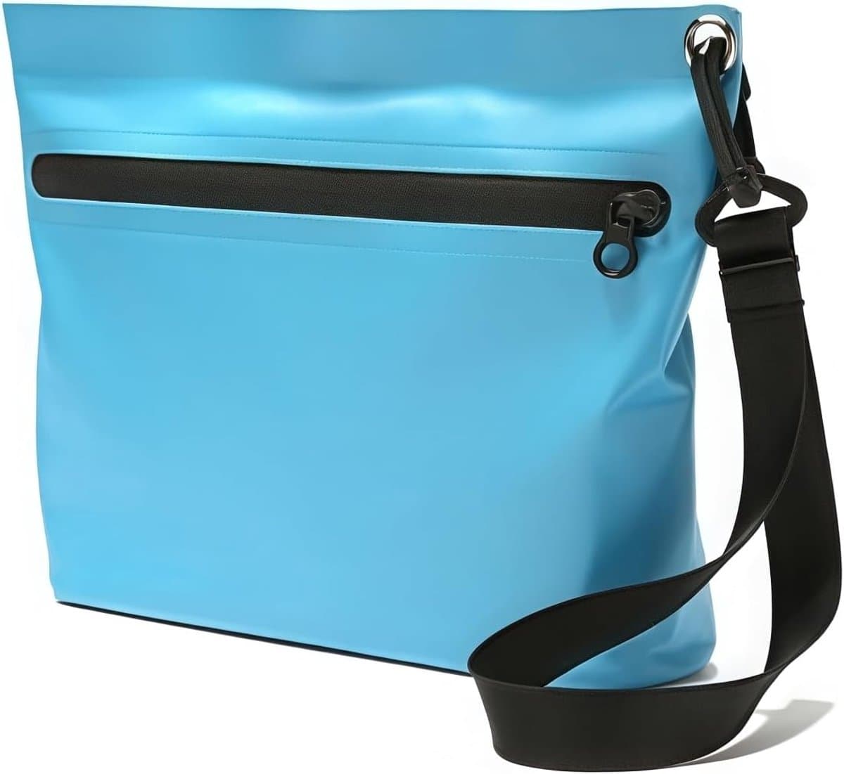 Tassen met ritssluiting, multifunctioneel, 2 maten, 6 kleuren, voor reizen, strand, zwembad, vissen, Blauw, modelo mediano, Waterdichte tas — afbeelding 1