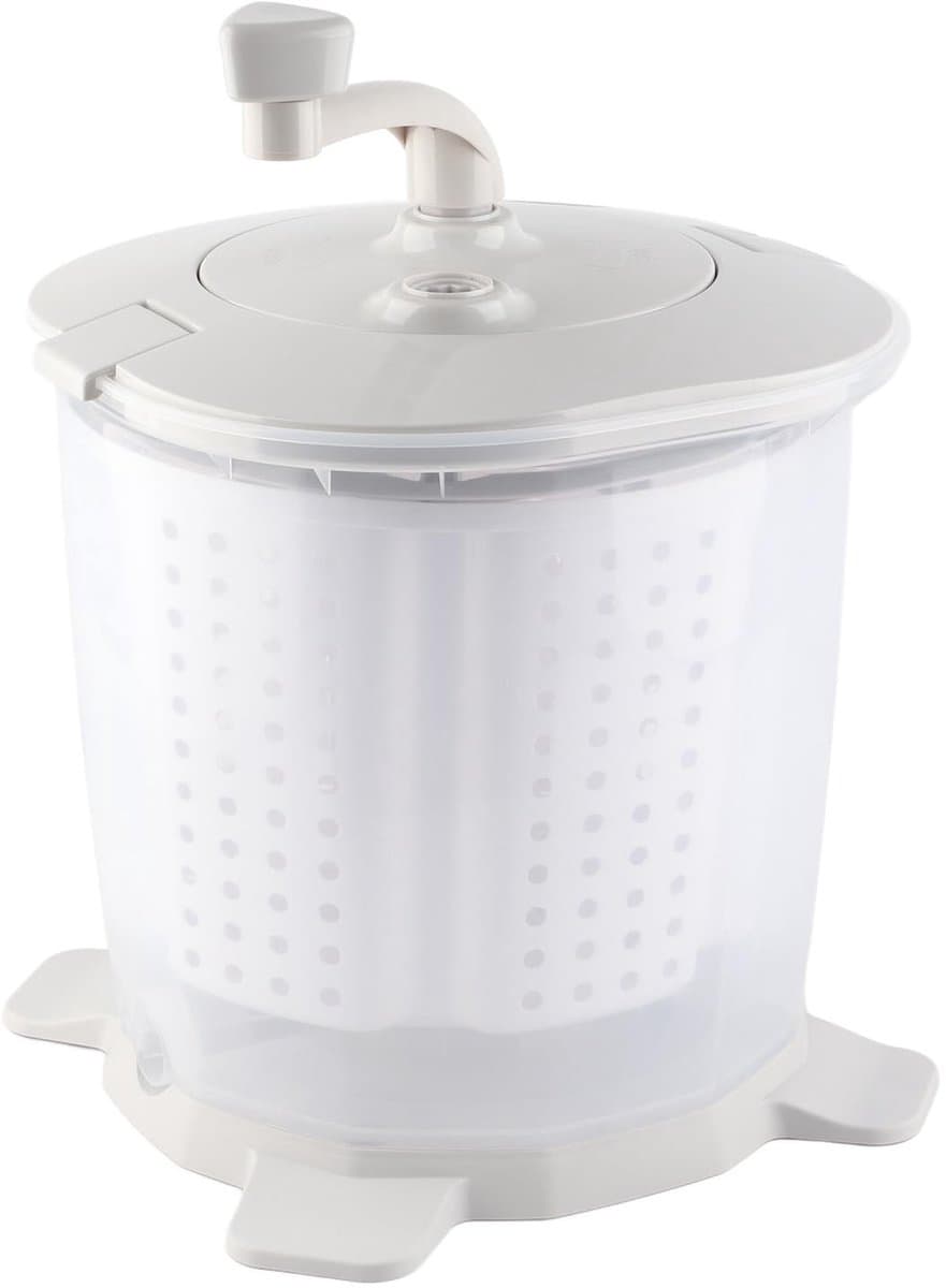 Dailygoods- Wasmachine Mini - Handmatige Wasmachine - Multifunctioneel - Voor Ondergoed/Sokken - 1200 tpm Rotatiesnelheid - Hoogwaardig ABS Materiaal - Handwasmachine — afbeelding 1
