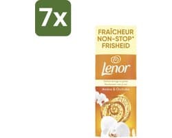 Lenor – Geurbooster – Amber & Orchidee – 12 Wasbeurten – 155 g - Bulkverpakking - 7 stuks