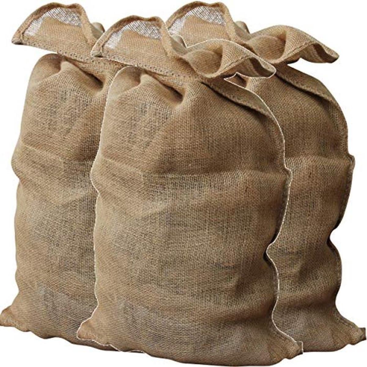 Jute zak PREMIUM 135 x 65 cm - Stevige en ademende zak voor groente, fruit, en plantenbescherming — afbeelding 1
