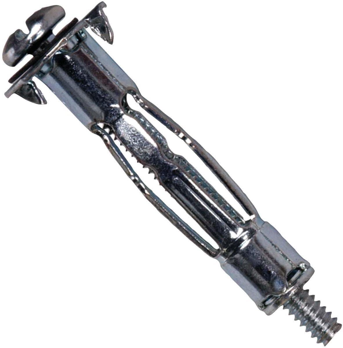 Holle Muuranker - Gipsplaatanker - Bevestigen in Gips - Plastic Pankop - 1/8 Inch — afbeelding 1