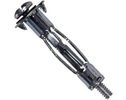 Holle Muuranker - Gipsplaatanker - Bevestigen in Gips - Plastic Pankop - 1/8 Inch