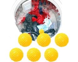Wasmachine Drogerballen - Herbruikbare Ballen voor Zacht, Pluizig Wasgoed zonder Kreukels en Statische Elektriciteit