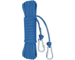 Heavy Duty Waslijn Touw met Clips - Roestbestendig en Weerbestendig voor Tuin en Outdoor Gebruik