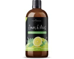Lemon and Mint - Geurolië - 1000ml - Frisse Citroen - Muntgeur